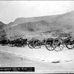 Captured Boer guns.
